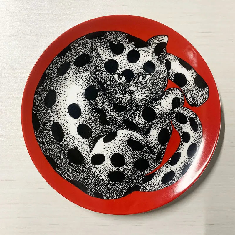 Ceramic Italian Face Hanging Plate Wall Decoration European Get it from Bo