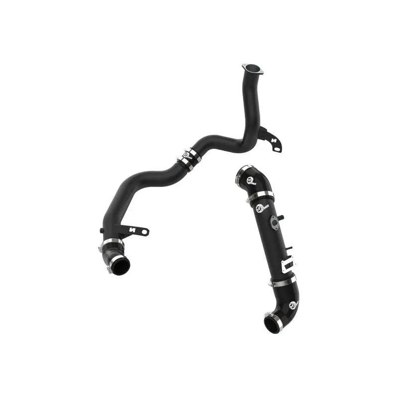 AFE 19-22 Hyundai Veloster N BladeRunner Aluminum Hot & Cold Charge Pipe Kit - Black NP Motorsports