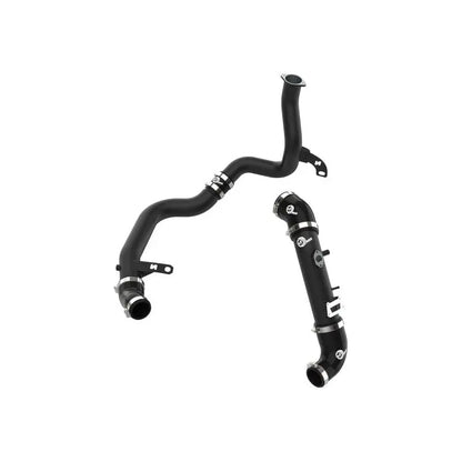 AFE 19-22 Hyundai Veloster N BladeRunner Aluminum Hot & Cold Charge Pipe Kit - Black NP Motorsports