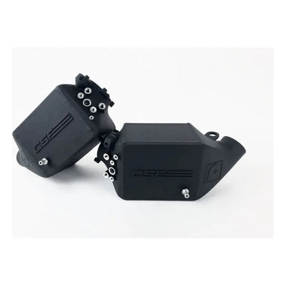 CSF 12-16 BMW M5 (F10) / 12-18 BMW M6 (F06/F12/F13) Twin Charge-Air-Cooler Set - Crinkle Black NP Motorsports
