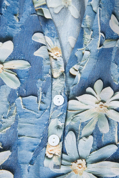 Sarajana Half Placket Collared Blouse