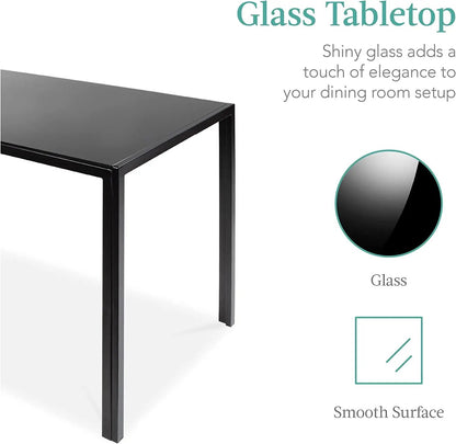 5-Piece Kitchen Dining Table Set for Dining Room-1