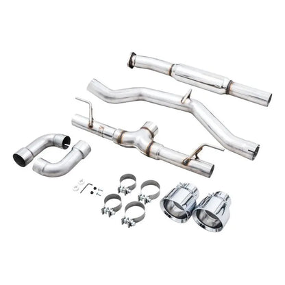 AWE Subaru BRZ/ Toyota GR86/ Toyota 86 Track Edition Cat-Back Exhaust- Chrome Silver Tips NP Motorsports
