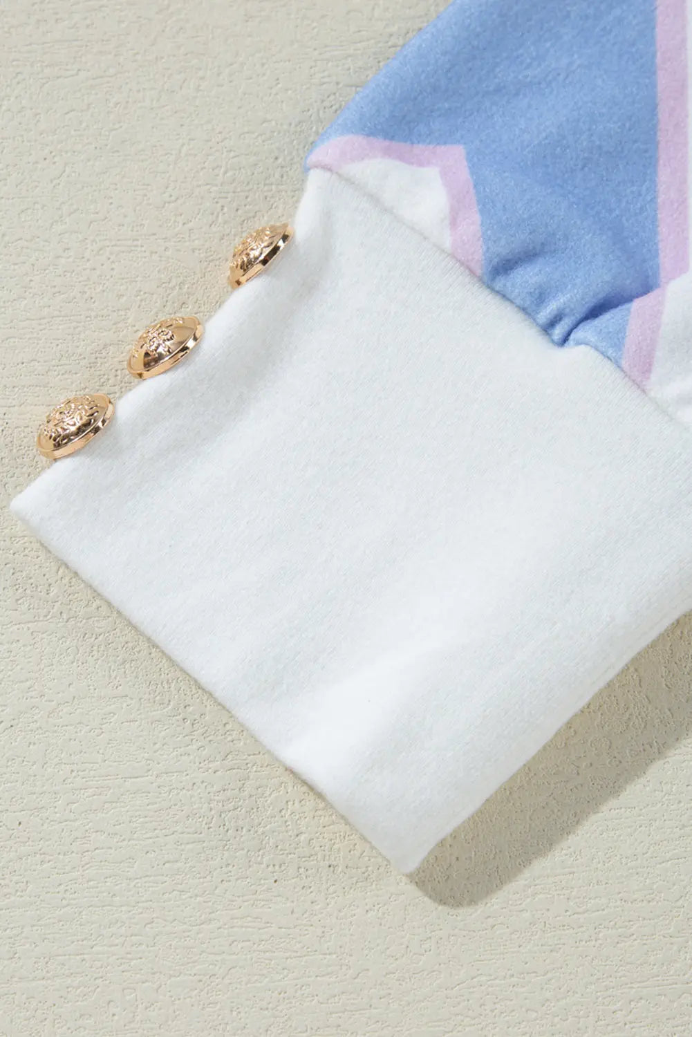 Whitney Striped Print Oversized Top