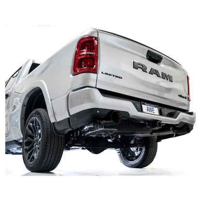 AWE 25+ RAM 1500 3.0TT 0FG Catback Touring Exhaust - Diamond Black Tips NP Motorsports