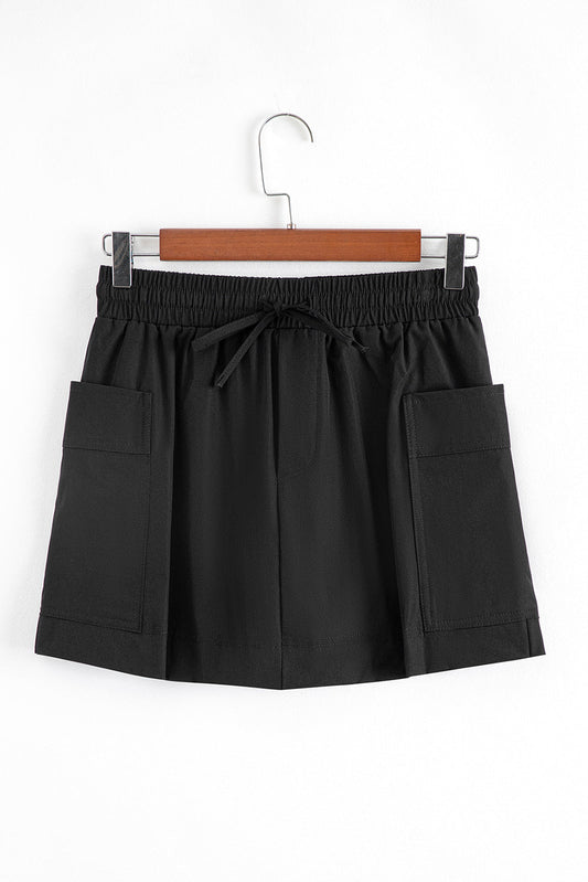 Kiera Elastic Waist Pocket Active Skort