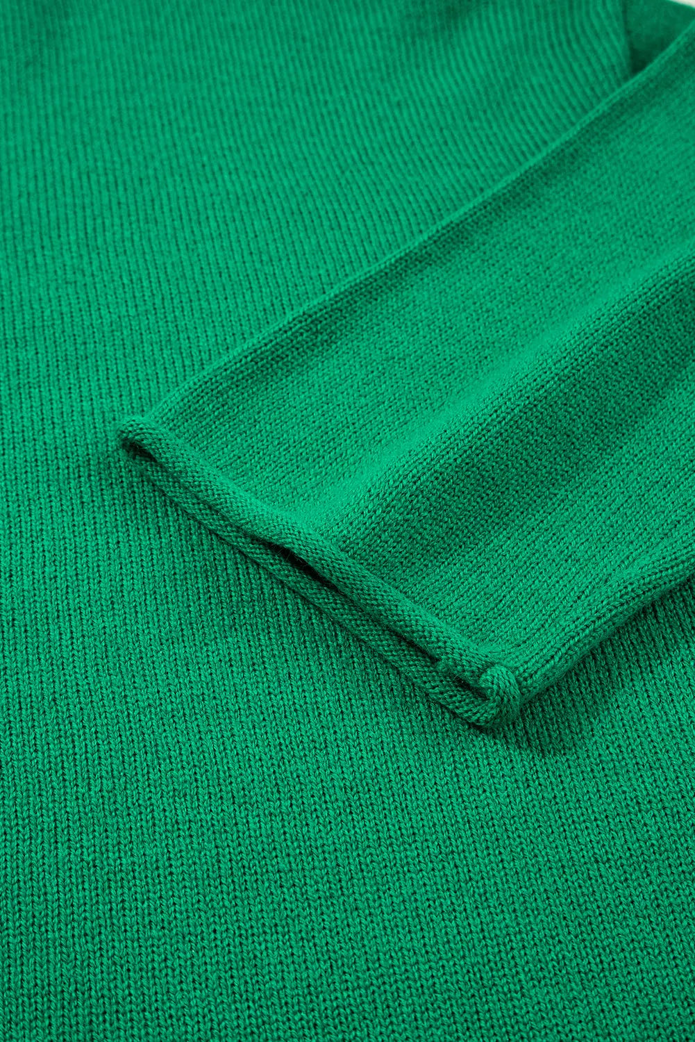 Evatyn Knit Drop Shoulder Sweater