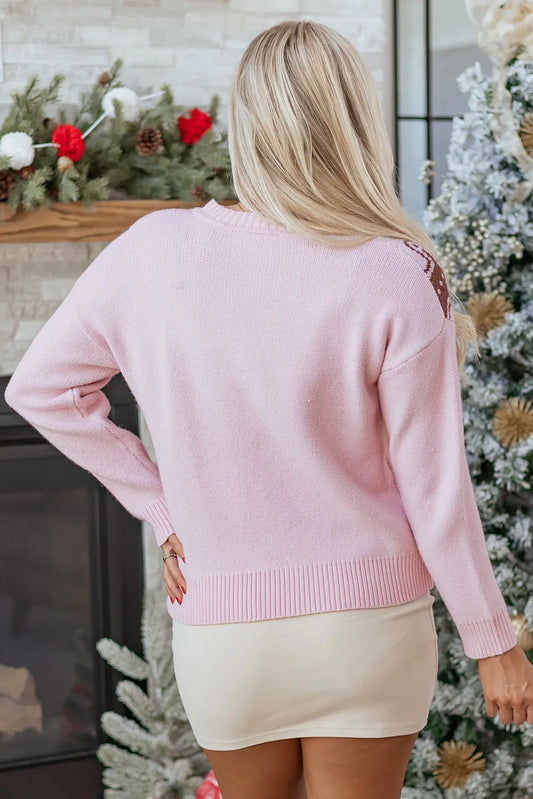 Grehara Man Print Casual Sweater