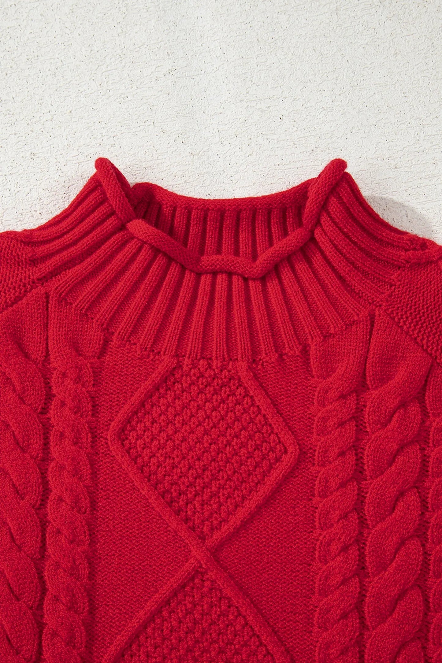 Joanna Cable Knit Baggy Sweater