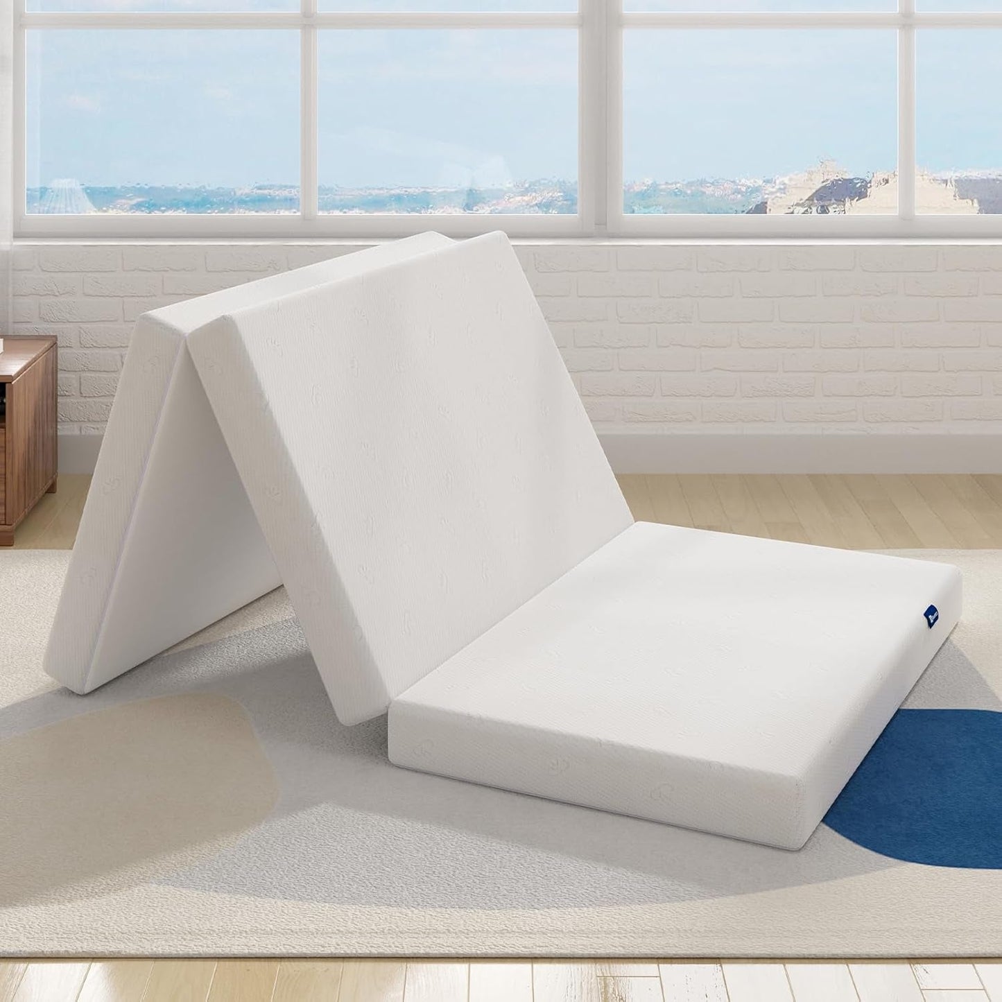 Queen Size Trifold Folding Mattress for Travel Comfort