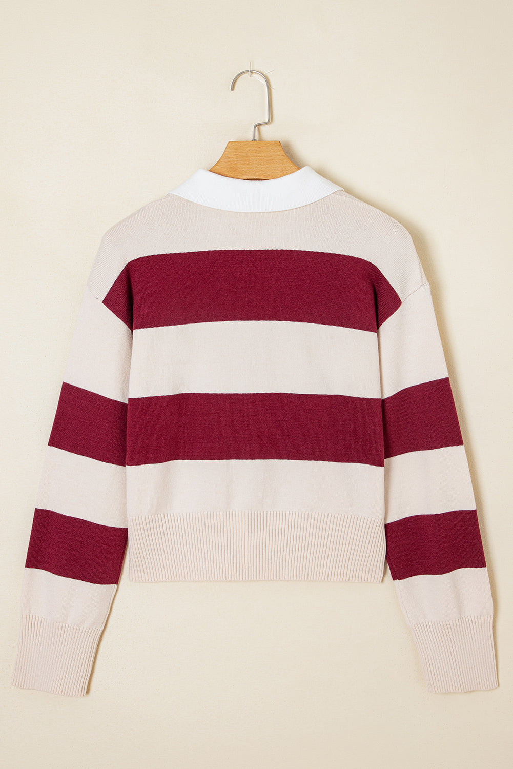 Olivia Knitted Polo Collar Sweater