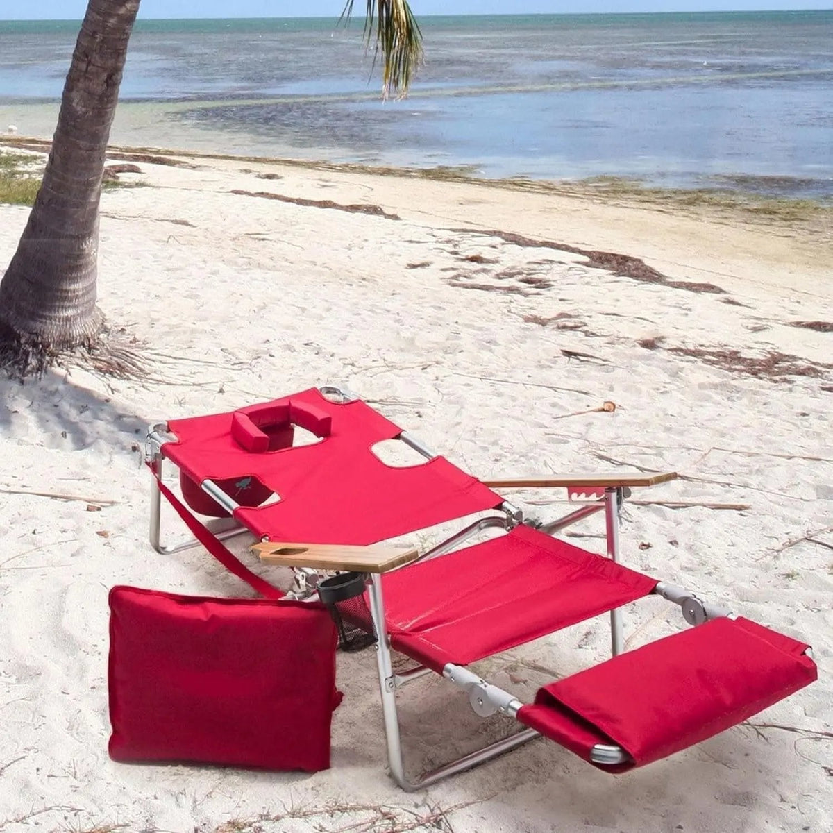 Deluxe Lightweight Reclining Lounge Chair with Footrest - Get it from Bo