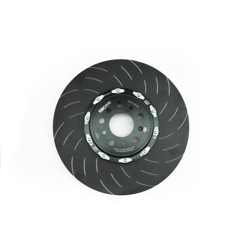 EBC Racing 2021+ BMW M3/M4 (G80/G82/G87) (w/o Carbon Ceramic Brakes) 2 Piece SG Racing Front Rotors NP Motorsports