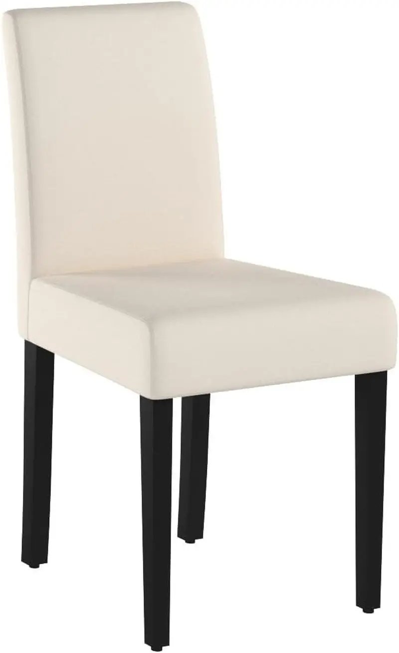 Dining Chairs Set of 4,Dining Room Chairs Elegant Design Modern Fabric Upholstered Dining Chairs,Beige - Get it from Bo