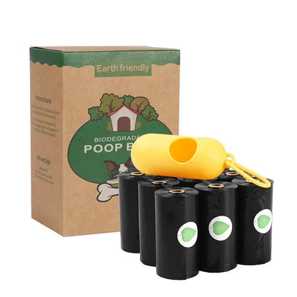 Dog Poop Waste Bags with Dispenser and Leash Clip, 150 Count - Get it from Bo