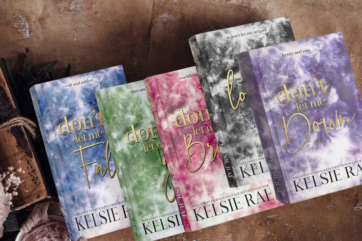 Don't Let Me Series Gold Foil Hardback Bundle - Get it from Bo