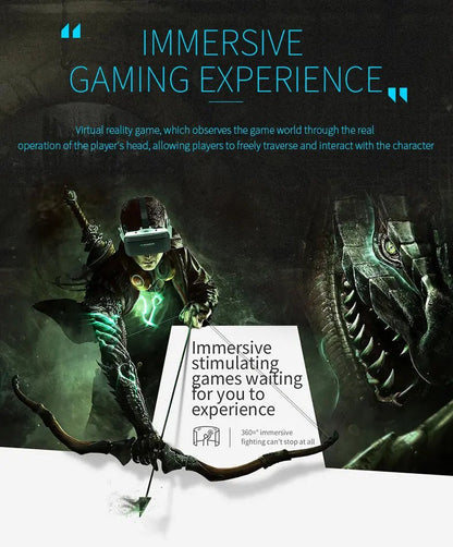 Dragon Magic G6 VR Gaming Stereo 3D Headset - Get it from Bo