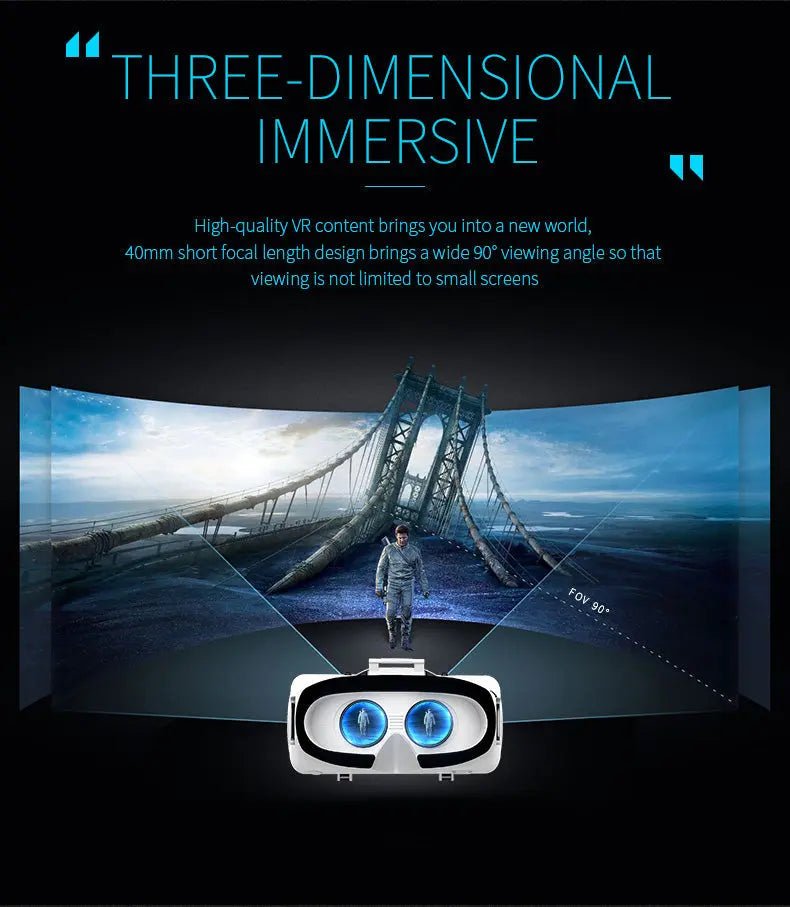 Dragon Magic G6 VR Gaming Stereo 3D Headset - Get it from Bo