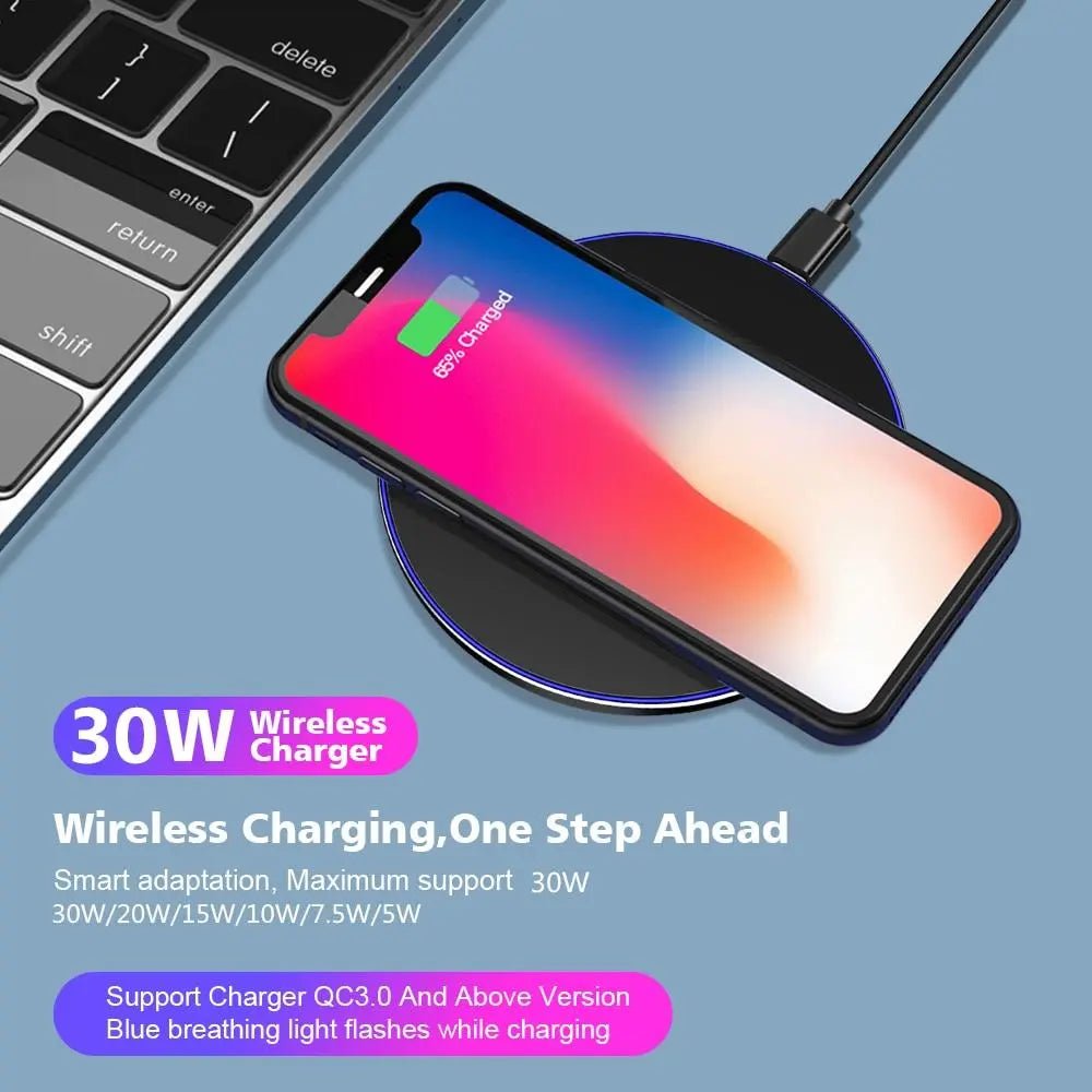 Dragon W9 30W Wireless Charging Pad - Get it from Bo