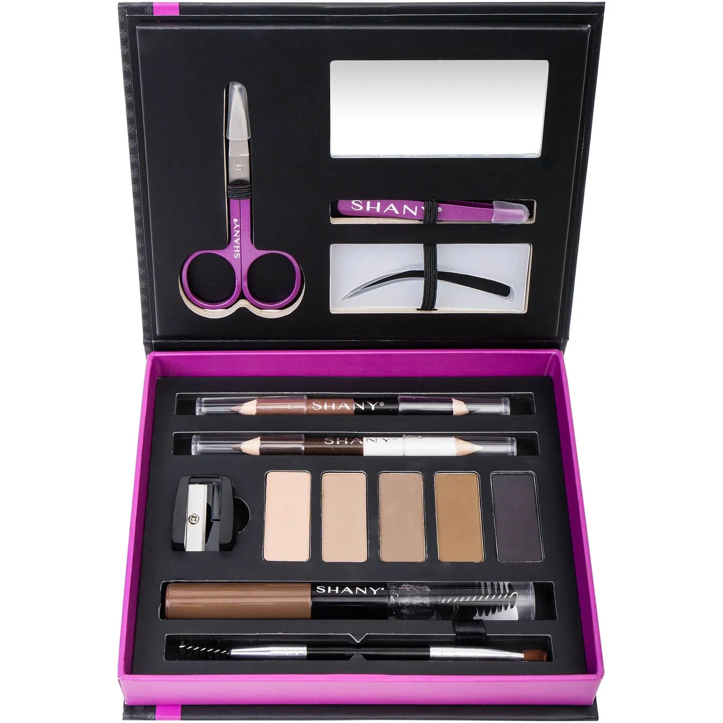 Brow Chicka Brow Eyebrow Makeup Set - 17-Piece Kit SHANY
