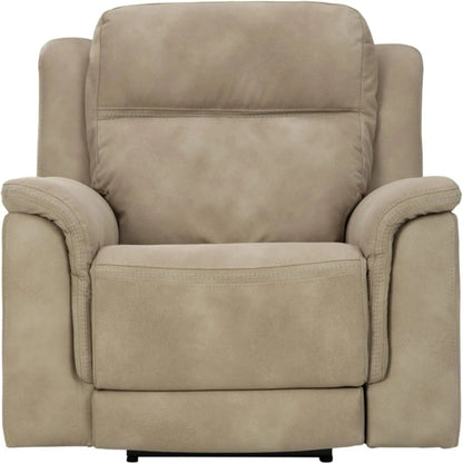 Durapella Power Recliner With Adjustable Headrest Beige - Get it from Bo
