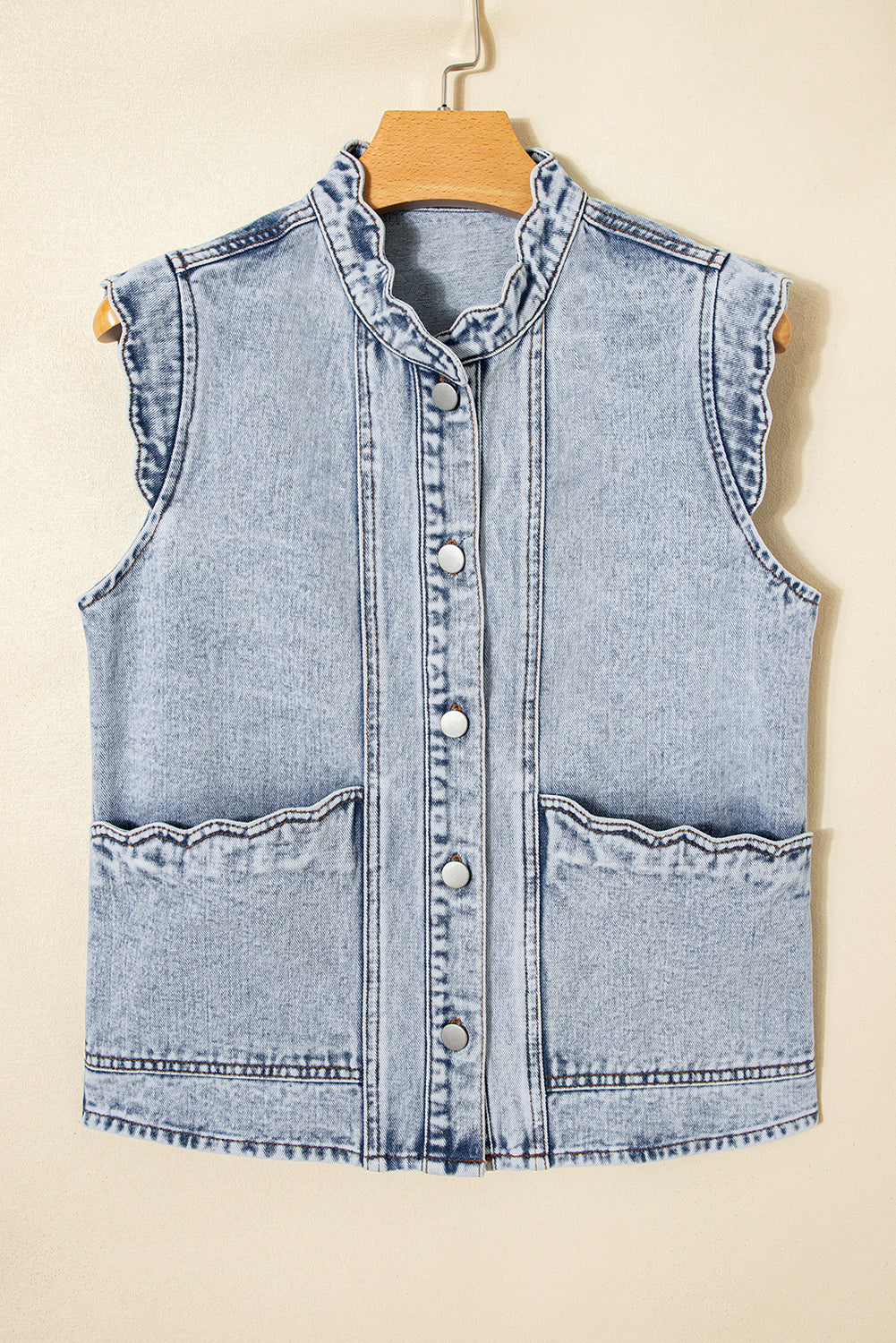 Ava Trim Patch Front Vest