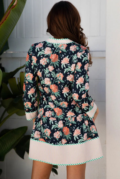 Emadora Hem Shift Mini Dress