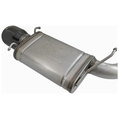 aFe Mach Force-Xp 3in CB Stainless Steel Dual Exhaust System w/ Black Tips 09-15 Cadillac CTS-V NP Motorsports