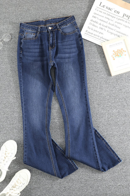 Jolie Wash Vintage Wide Leg Jeans