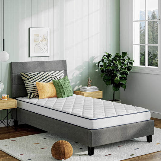 Twin Hybrid Mattress With Medium Support For Bedroom