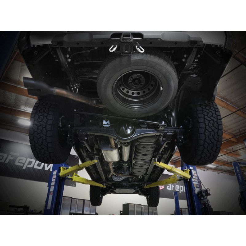 aFe 2022 Toyota Tundra V6-3.5L (tt) Vulcan Series 2.5in to 3in 304 SS Cat-Back Exhaust w/ Black Tip NP Motorsports