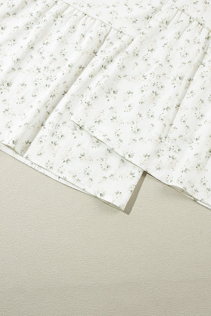 Ella Short Puff Sleeve Jumpsuit