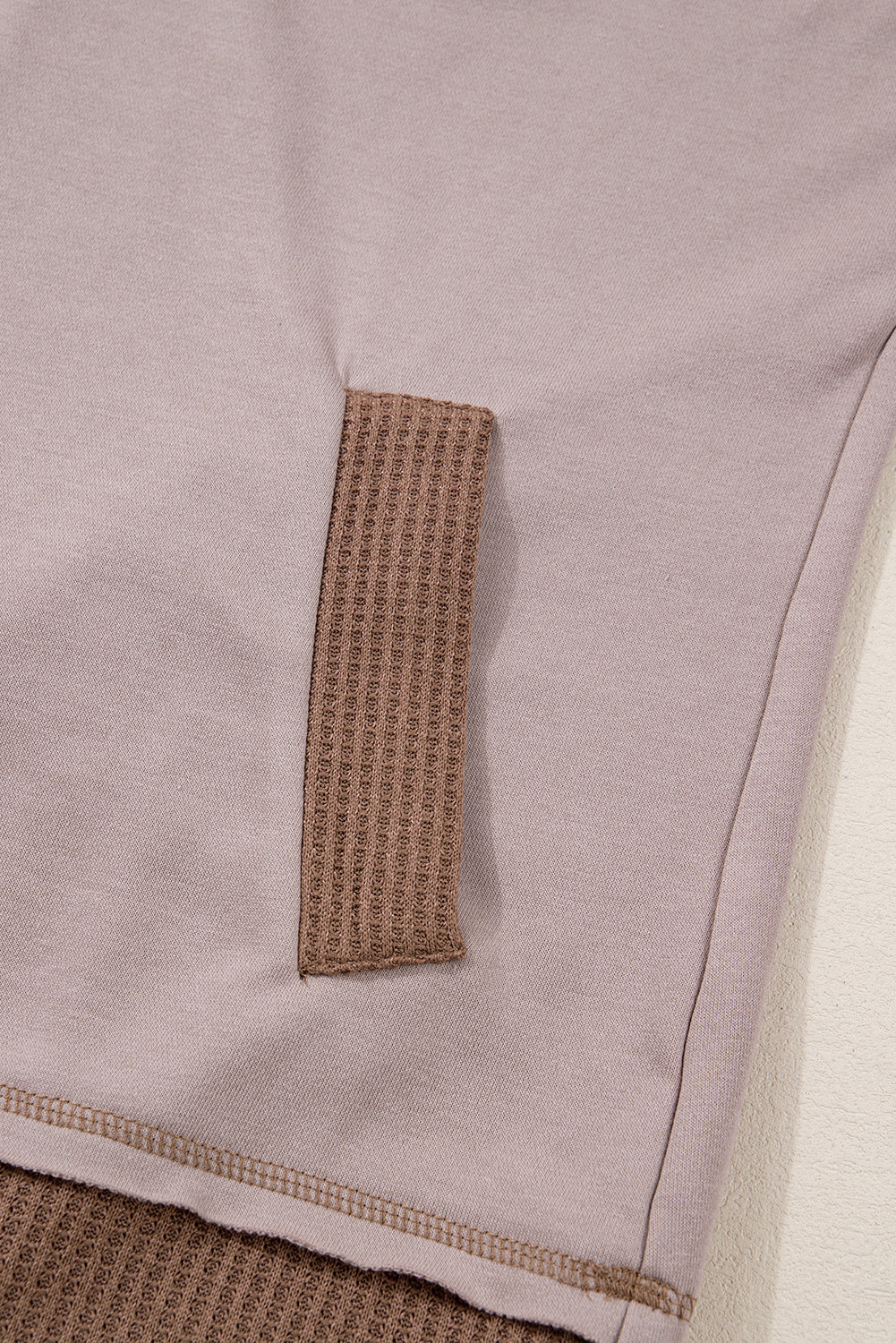 Alessia Exposed Seam Casual Hoodie