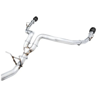 AWE Tuning 19-21 RAM 1500 5.7L (w/Cutouts) 0FG Dual Rear Exit Cat-Back Exhaust - Diamond Black Tips NP Motorsports
