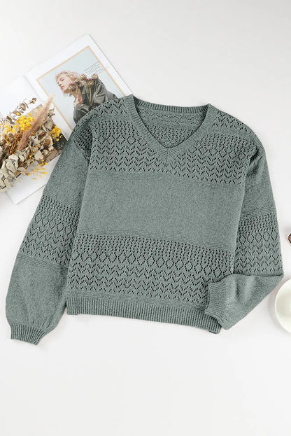 Avery Detail Drop Shoulder Sweater