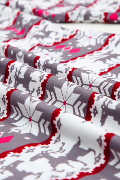 Avery Pattern Henley Pajama Dress