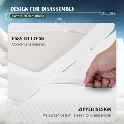 Breathable Gel Memory Foam Mattress for Cooler Sleep