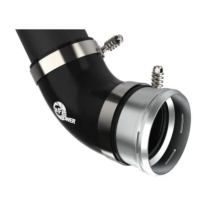 aFe BladeRunner 21-22 Ford F-150 Ecoboost V6-3.5L(tt) Aluminum Hot and Cold Charge Pipe Kit Black NP Motorsports