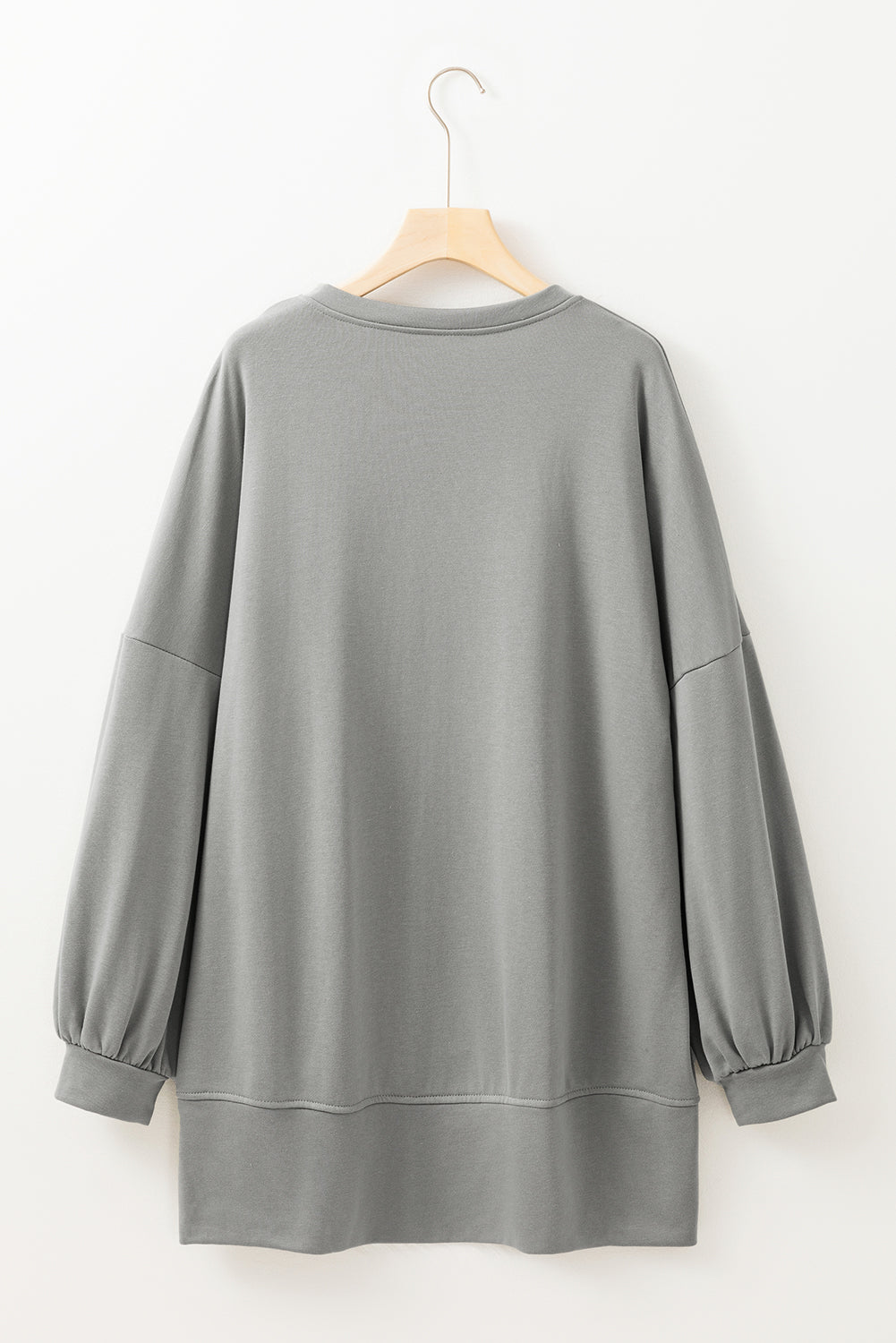 Sequin Happy Halloween Long Sleeve Top Threaded Pear