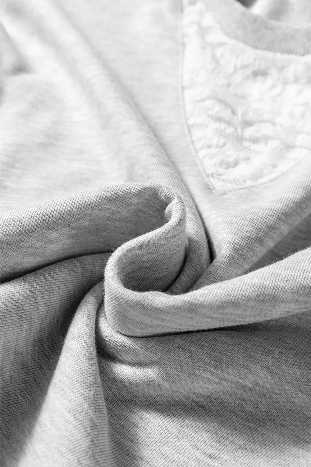 Amelia Patchwork Drop Shoulder Pullover