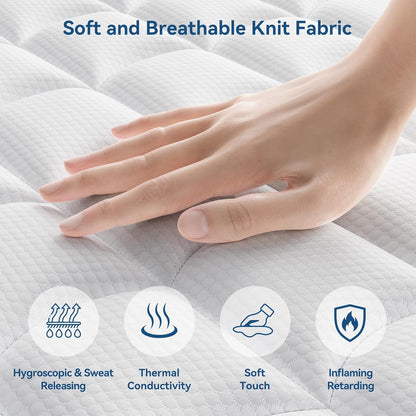 King Size Memory Foam Mattress with Spring Support