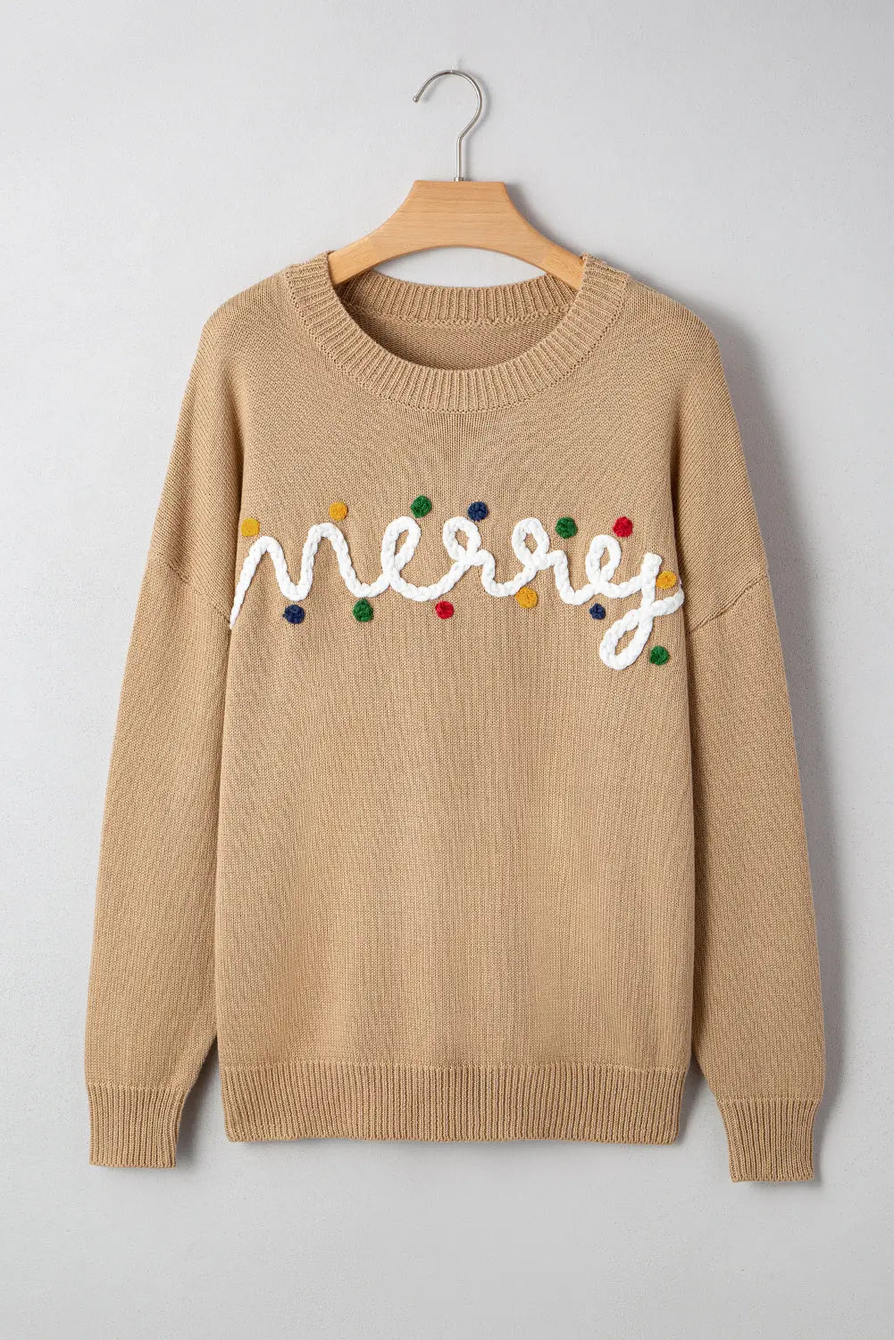Theresa Detail Christmas Dolman Sweater