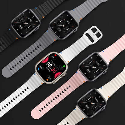Apple Watch Band Soft Silicone Strap Band 40-46mm Get it from Bo