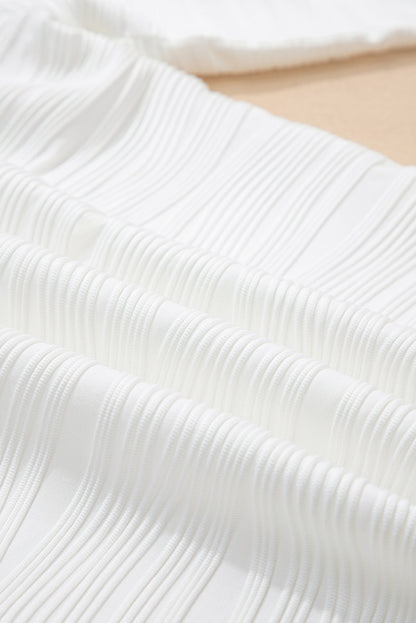 Nyomi Color Textured Zip Pullover