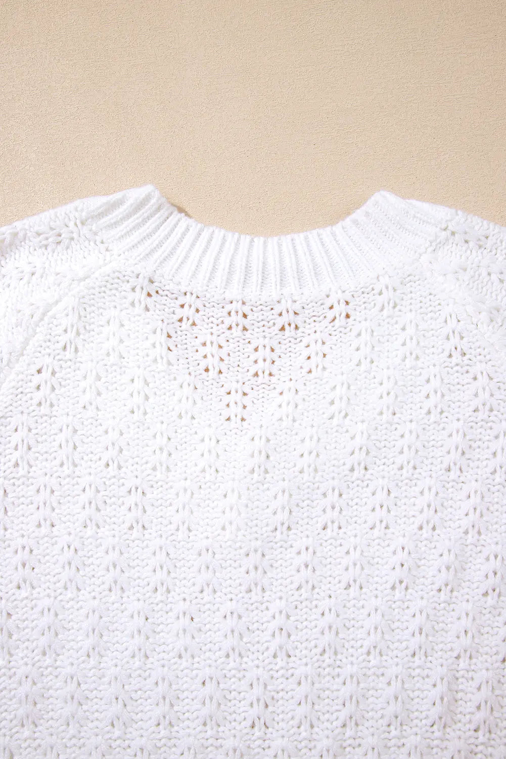 Emma Ribbed Edge Loose Sweater