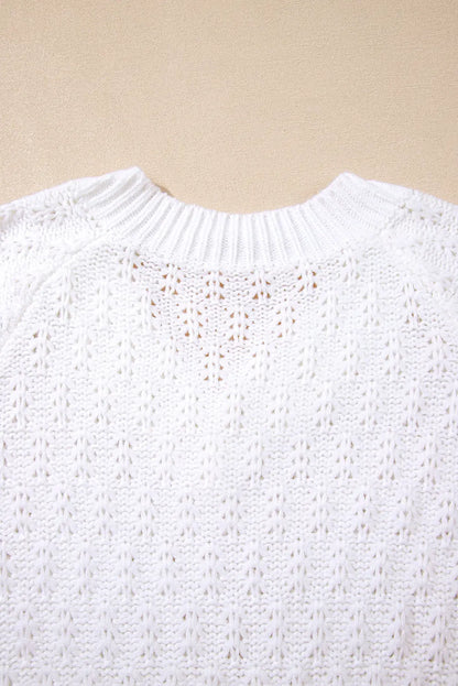 Emma Ribbed Edge Loose Sweater