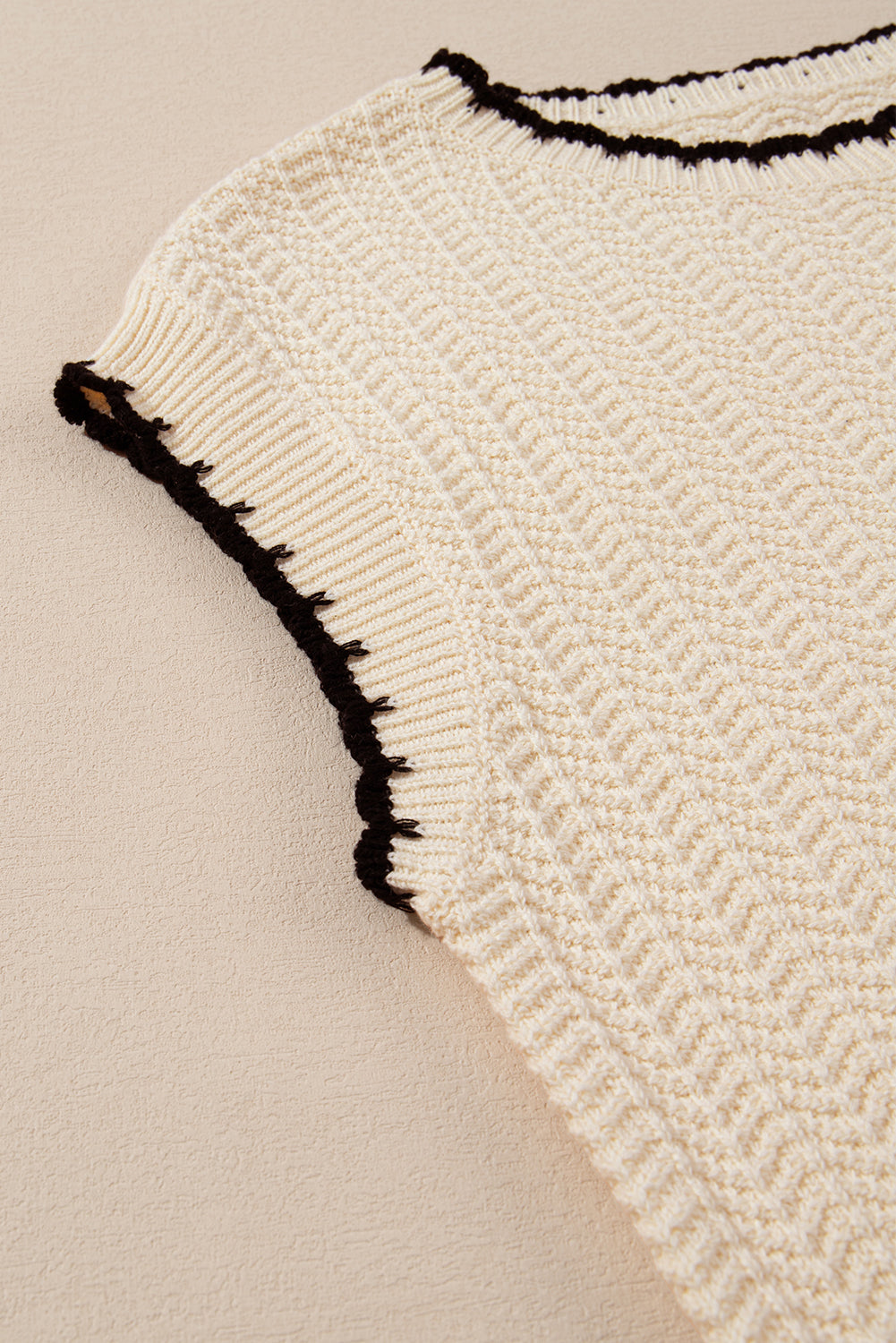 Sophia Knit Short Sleeve Sweater