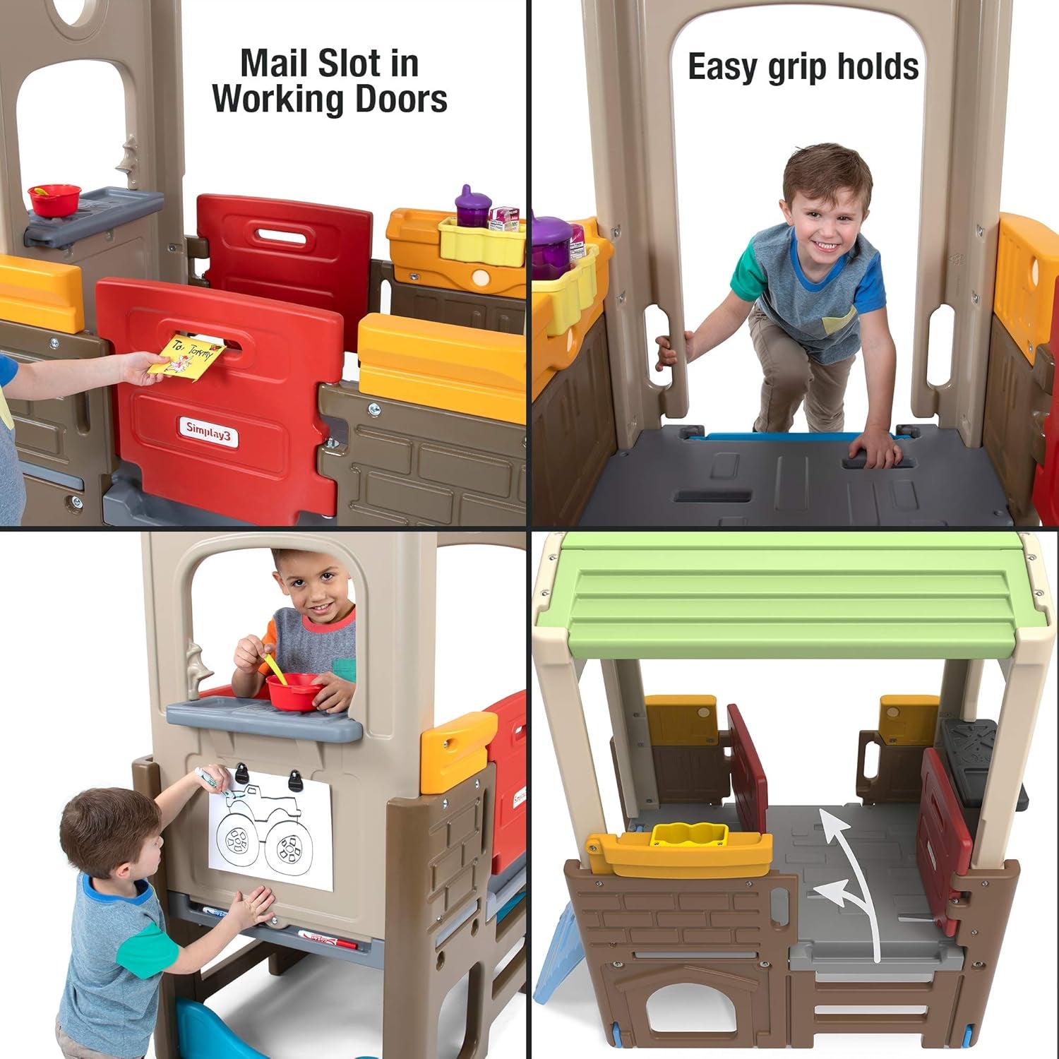 USA Made Kids Indoor Outdoor Discovery Playhouse ShipItFurniture