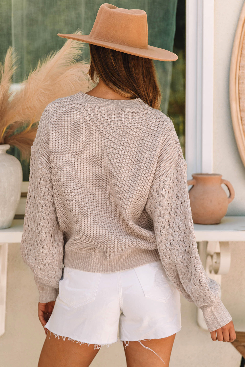Scarlett Sleeve Drop Shoulder Sweater