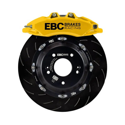 EBC Racing 07-13 BMW M3 (E90/E92/E82) Yellow Apollo-6 Calipers 380mm Rotors Front Big Brake Kit - Get it from Bo